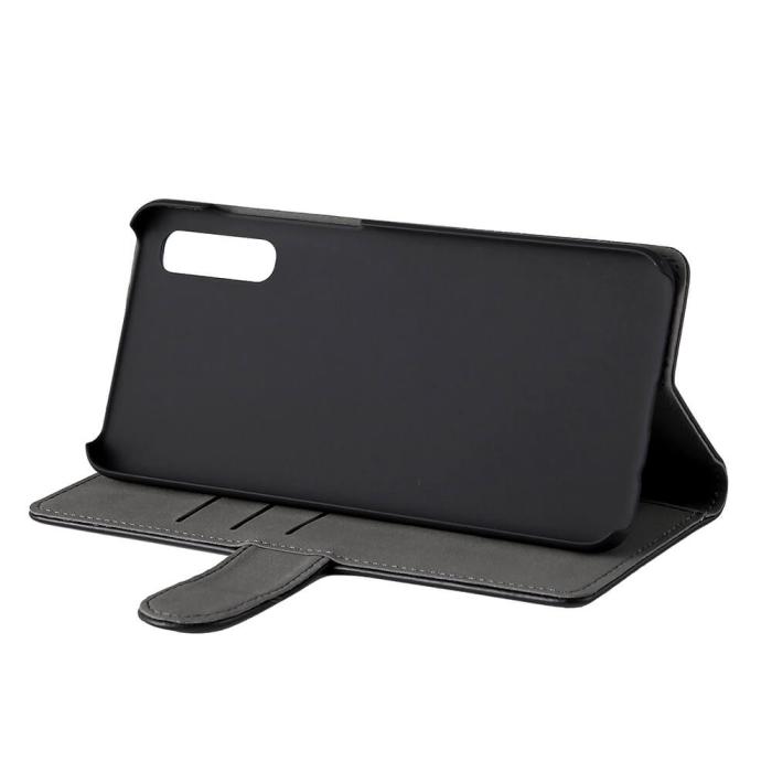 Bild 4, GEAR Samsung Galaxy A70 Fodral Läder Svart