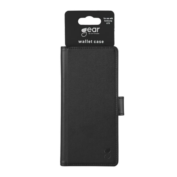 Bild 2, GEAR Samsung Galaxy A70 Fodral Läder Svart