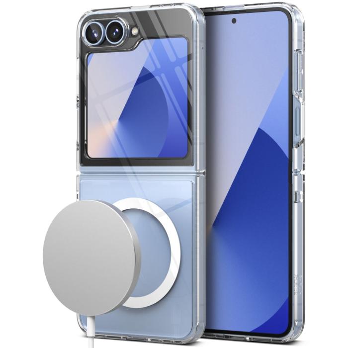Bild 3, Ringke Galaxy Z Flip 6 / 7 FE Skal MagSafe Fusion Transparent