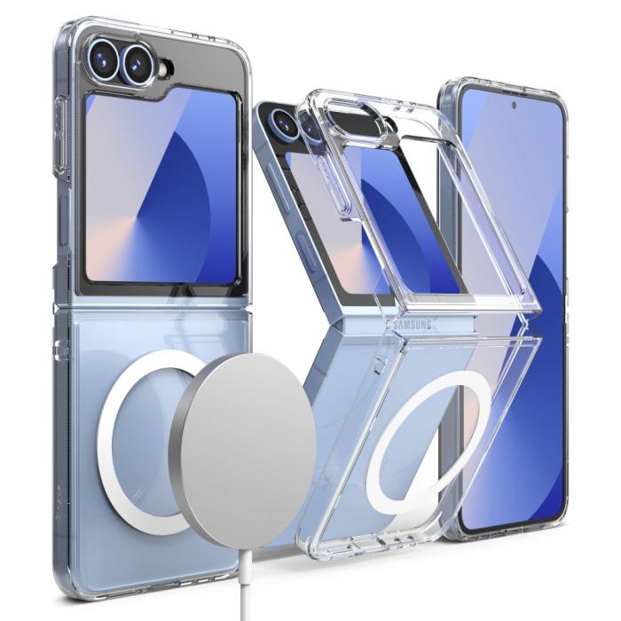 Bild 4, Ringke Galaxy Z Flip 6 / 7 FE Skal MagSafe Fusion Transparent