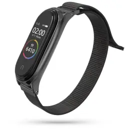 Tech-Protect Xiaomi Mi Smart Band 5 / 6 Nylon Armband Svart