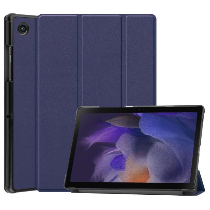 Bild 1, Samsung Galaxy Tab A8 10.5 (2021) Fodral Tri-Fold Shockproof Mörk Blå