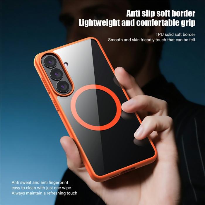 Bild 3, Samsung Galaxy S26 Plus Skal MagSafe Hybrid Orange