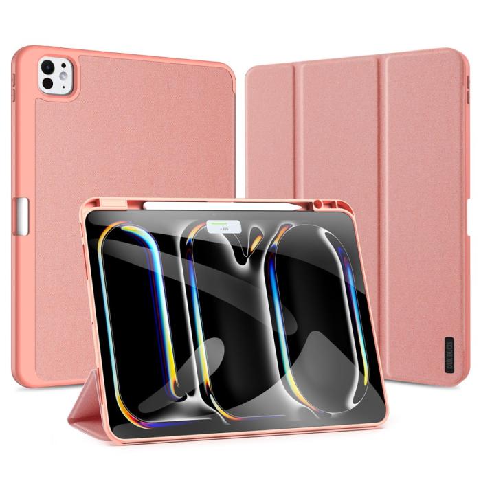Bild 2, DUX DUCIS iPad Pro 13 2024 DOMO Series Fodral Roséguld