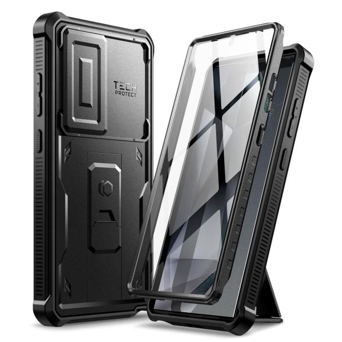 Bild 1, Tech-Protect Galaxy S24 Ultra Skal Kevlar Pro Cam Svart