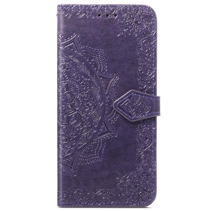 Bild 2, Samsung Galaxy S22 Plus Fodral Mandala Läder Lila
