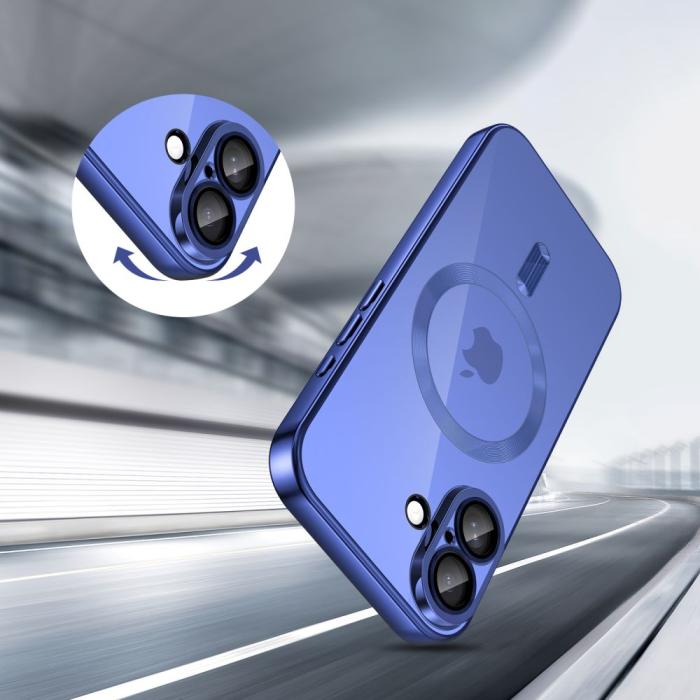 Bild 2, Tech-Protect iPhone 17 Skal MagSafe MagFlex Mist Blue