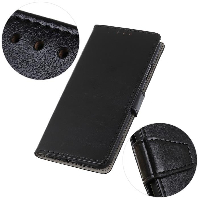 Bild 5, Samsung Galaxy A02s - Crazy Horse Fodral - Svart