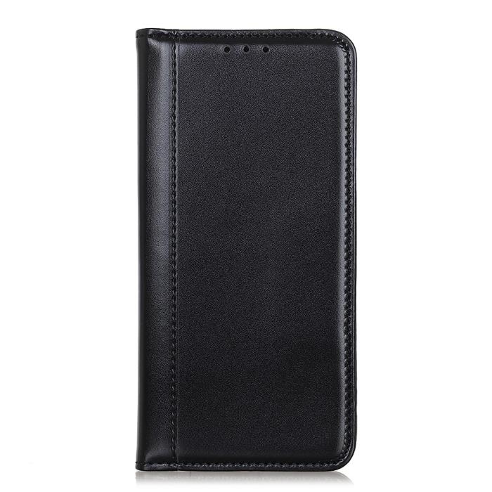 Bild 2, Xiaomi Redmi Note 10S - Läder Flip Fodral - Svart