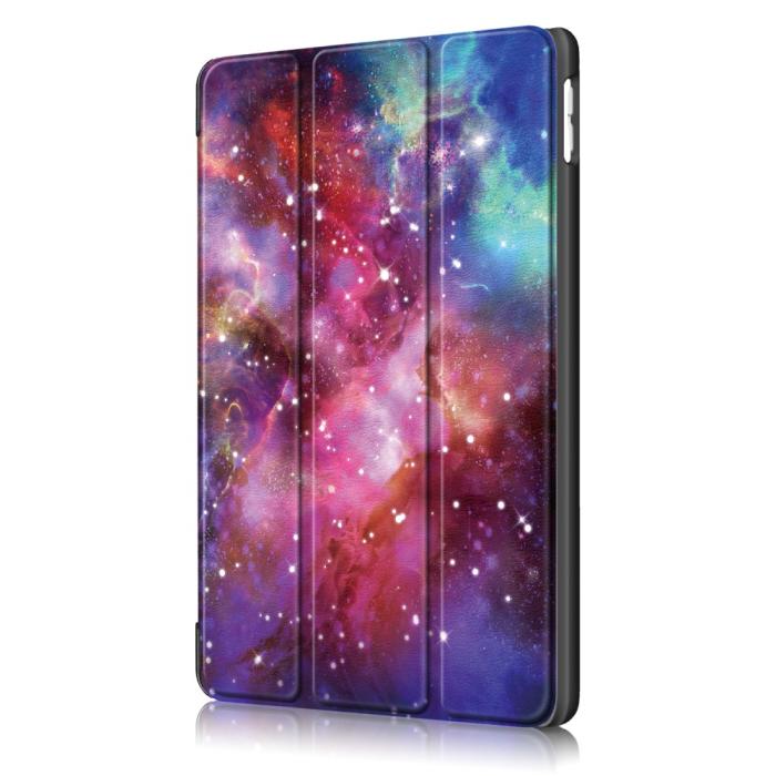 Bild 4, iPad 10.2 2019/2020/2021 Fodral Tri-Fold Cosmic Space