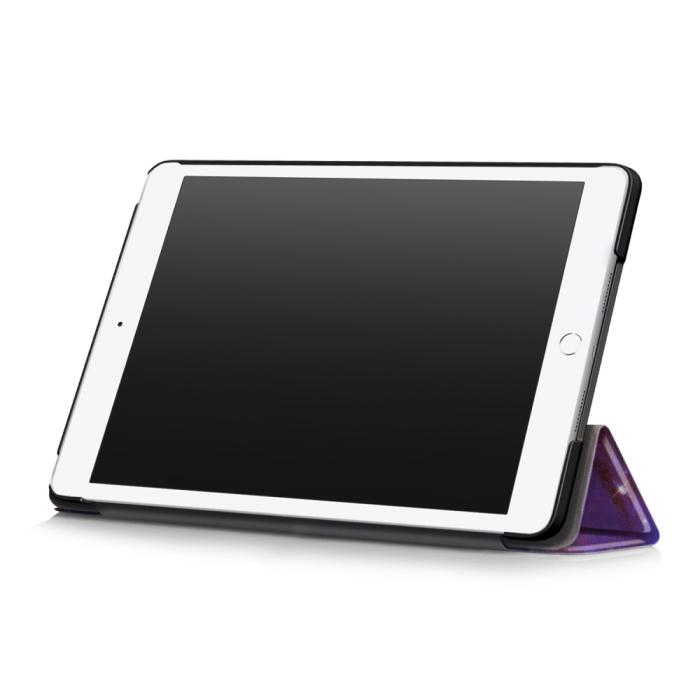 Bild 5, iPad 10.2 2019/2020/2021 Fodral Tri-Fold Cosmic Space