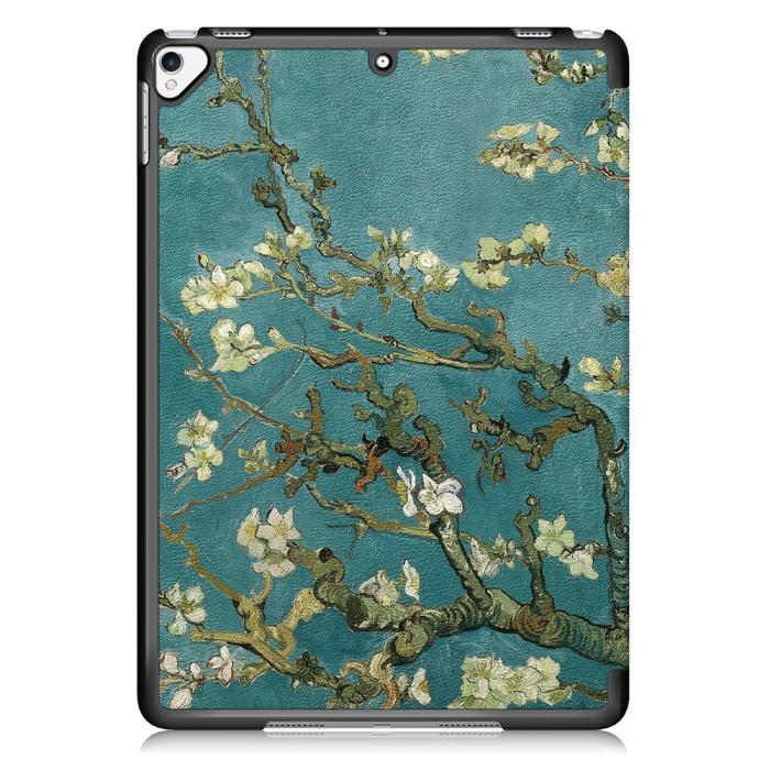 Bild 3, iPad 10.2 2019/2020/2021 Fodral Tri-Fold Peach Blossom