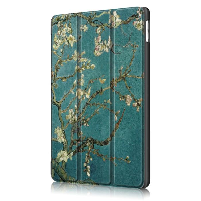 Bild 4, iPad 10.2 2019/2020/2021 Fodral Tri-Fold Peach Blossom