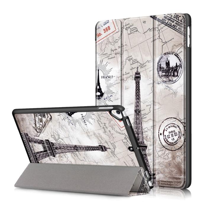 Bild 1, iPad 10.2 2019/2020/2021 Fodral Tri-Fold Eiffeltornet