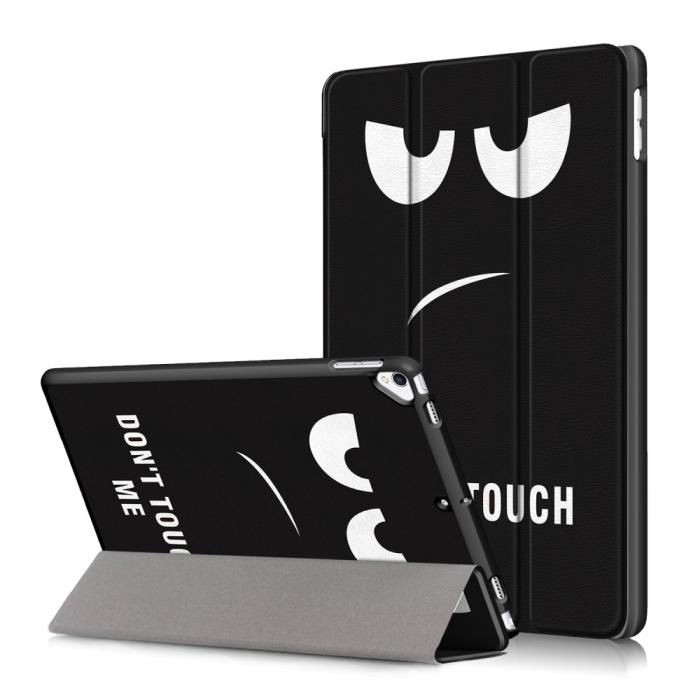 Bild 1, iPad 10.2 2019/2020/2021 Fodral Tri-Fold Dont Touch Me
