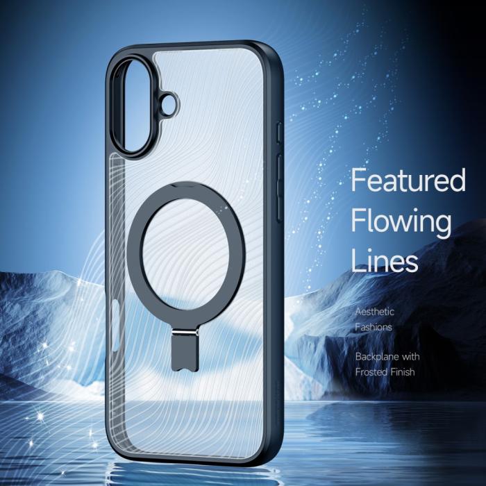 Bild 6, DUX DUCIS iPhone 16 Skal Kickstand Aimo Series Svart