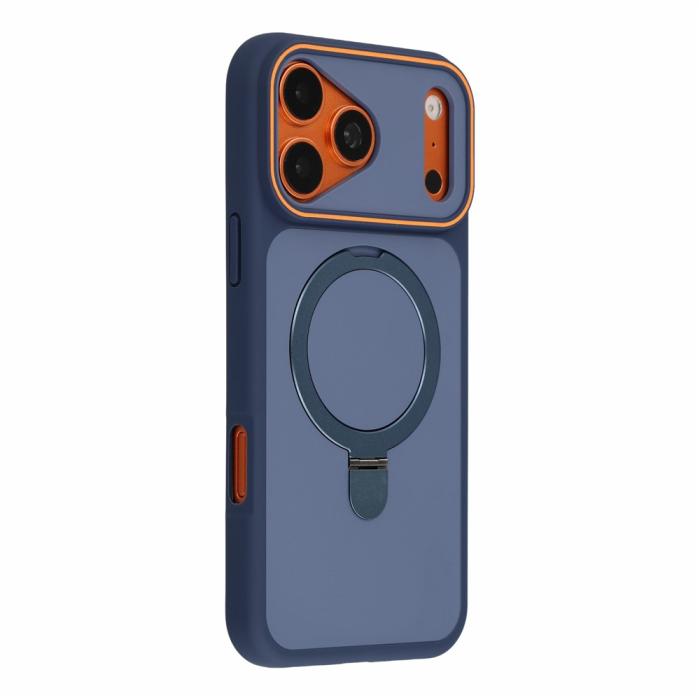 Bild 2, iPhone 18 Pro Max/17 Pro Max Skal MagSafe Stativ Blå