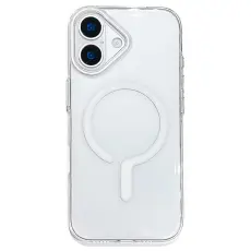 iPhone 17 Skal MagSafe Transparent / Vit