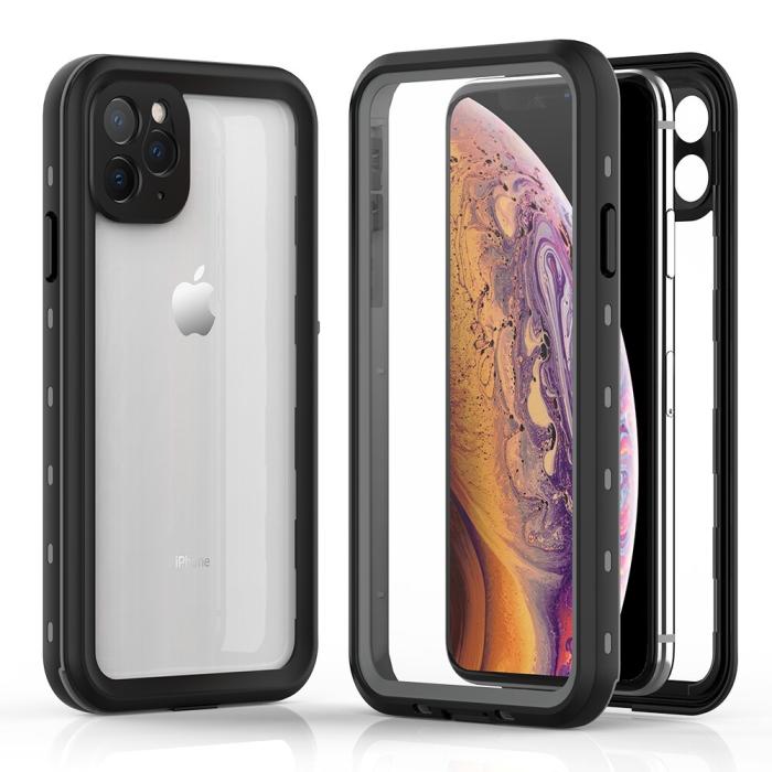 Bild 2, REDPEPPER iPhone 11 Pro Max Skal 360 Vattentätt IP68 Svart