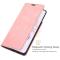 Samsung Galaxy S22 Fodral Retro Skin Touch Rosa