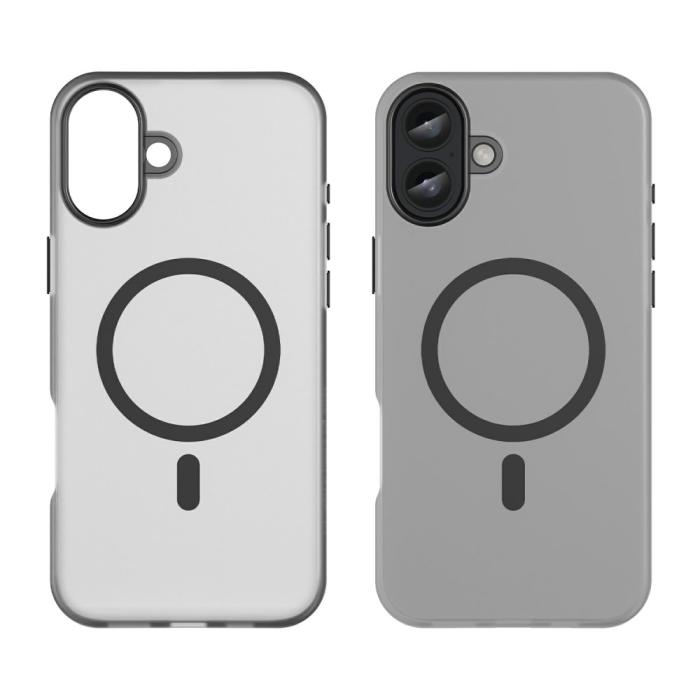 Bild 2, iPhone 16 Plus Skal MagSafe Slim Matt Svart