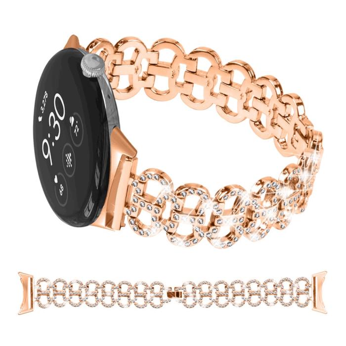 Bild 3, Google Pixel Watch / Watch 2 Kalebassformat Dekor Armband