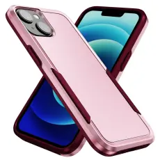 iPhone 15 Skal Hybrid Tough Armor Rosa