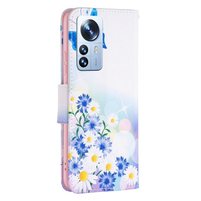 Bild 3, Xiaomi 12 Pro Fodral Med Tryck Sommarblommor