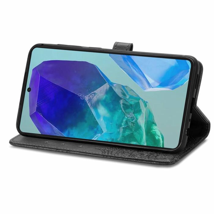 Bild 3, Samsung Galaxy A16 Fodral Med Mandala Tryck Svart