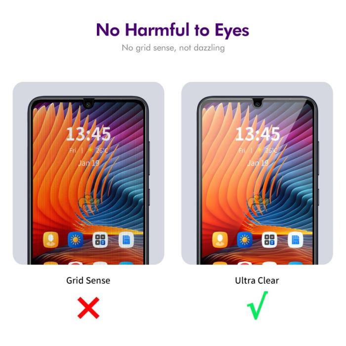 Bild 5, ENKAY Xiaomi Redmi 14C Skärmskydd Härdat Glas Heltäckande Privacy