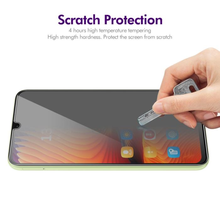 Bild 6, ENKAY Xiaomi Redmi 14C Skärmskydd Härdat Glas Heltäckande Privacy