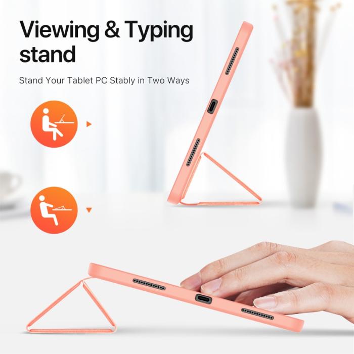 Bild 5, DUX DUCIS iPad Pro 13 2024 DOMO Series Fodral Roséguld