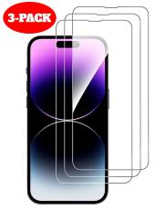 3st H&auml;rdat glas iPhone 14 - Sk&auml;rmskydd Transparent