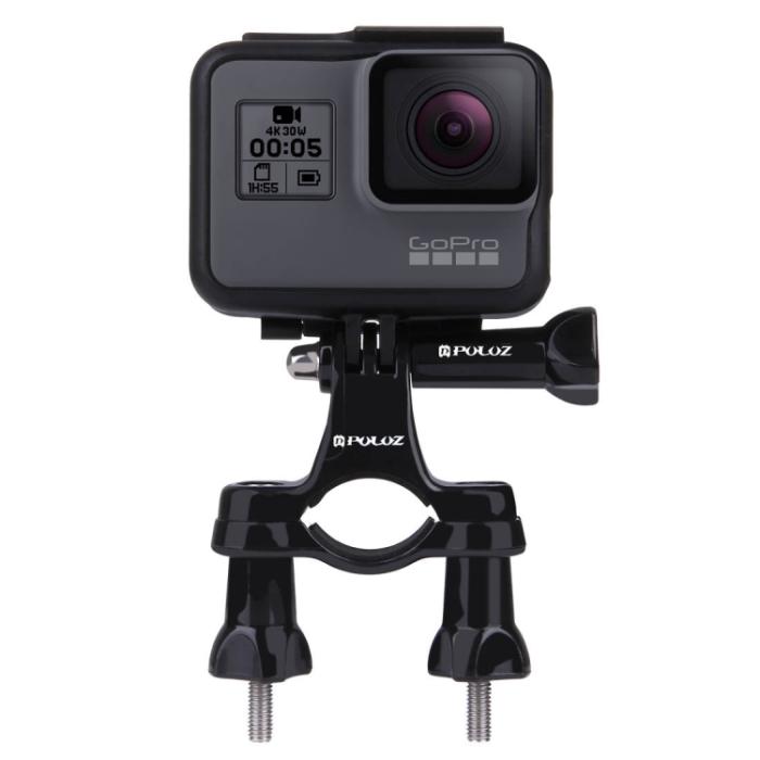 Bild 5, PULUZ GoPro Fäste För Cykel/MC Styre Svart