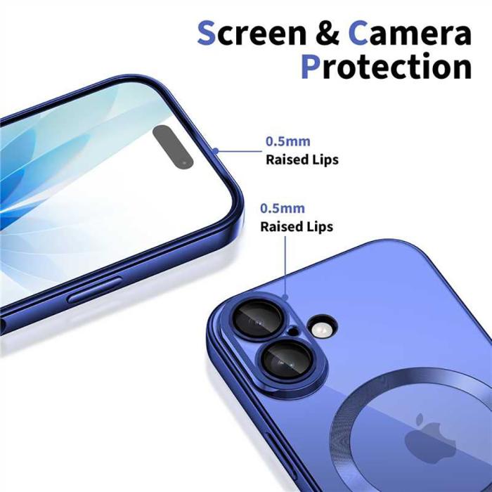 Bild 4, Tech-Protect iPhone 17 Skal MagSafe MagFlex Mist Blue