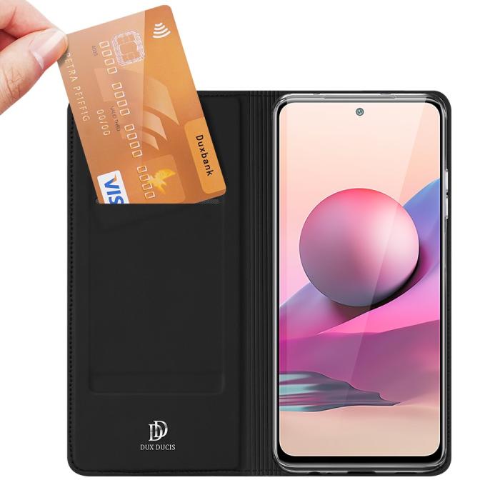 Bild 2, Xiaomi Redmi Note 10S - DUX DUCIS Skin Pro Fodral - Svart