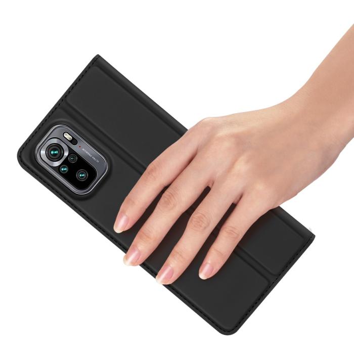 Bild 6, Xiaomi Redmi Note 10S - DUX DUCIS Skin Pro Fodral - Svart