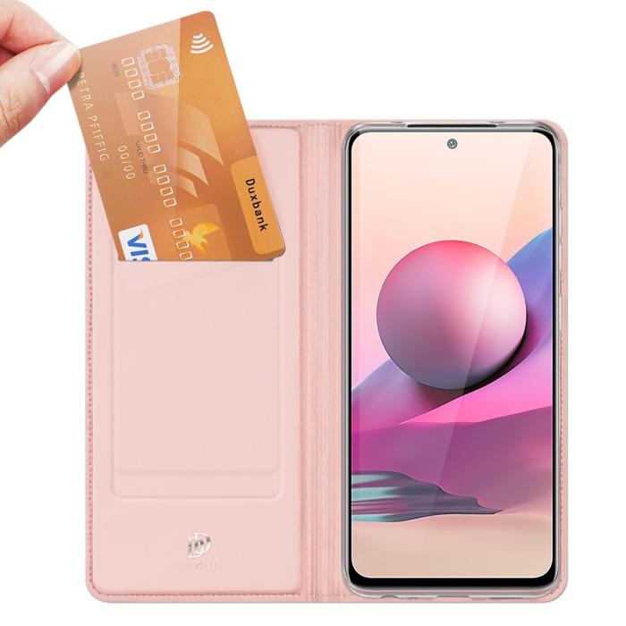Bild 2, Xiaomi Redmi Note 10S - DUX DUCIS Skin Pro Fodral - Roséguld