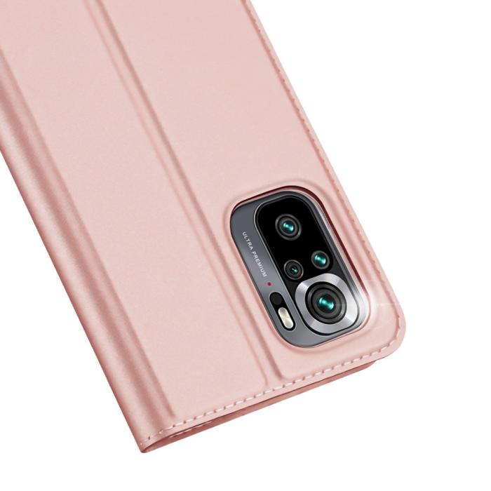 Bild 3, Xiaomi Redmi Note 10S - DUX DUCIS Skin Pro Fodral - Roséguld