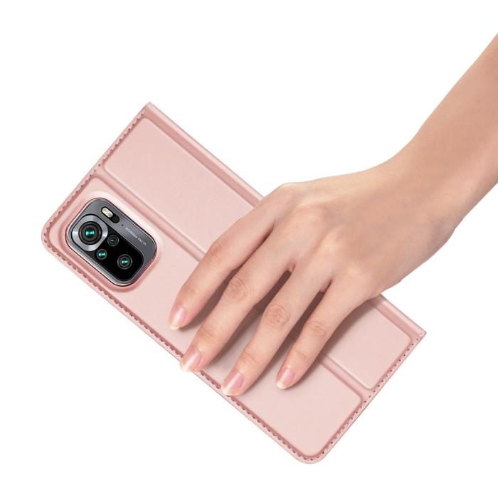 Bild 6, Xiaomi Redmi Note 10S - DUX DUCIS Skin Pro Fodral - Roséguld