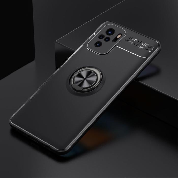 Bild 2, Xiaomi Redmi Note 10S - Ring Skal - Svart