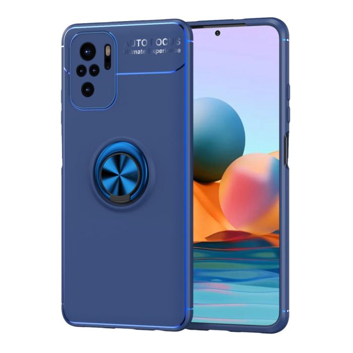 Bild 1, Xiaomi Redmi Note 10S - Ring Skal - Blå