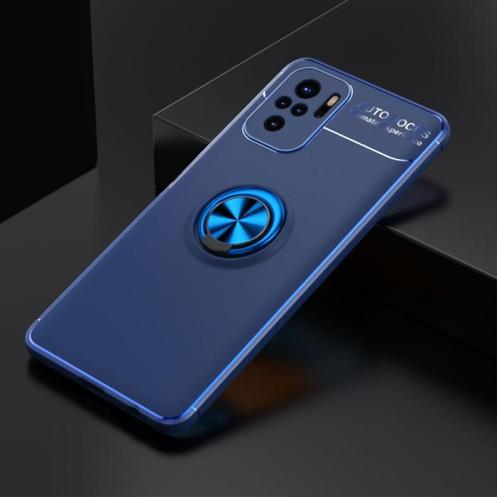 Bild 2, Xiaomi Redmi Note 10S - Ring Skal - Blå