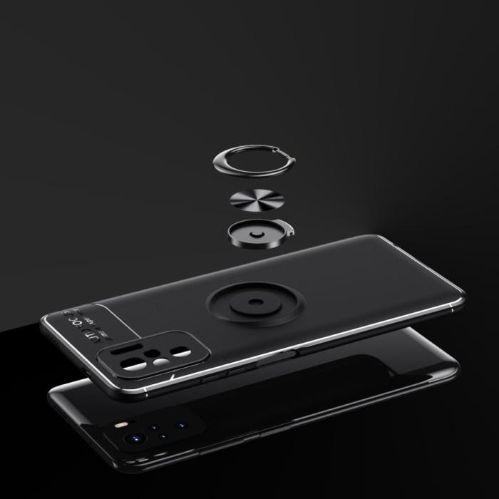 Bild 3, Xiaomi Redmi Note 10S - Ring Skal - Blå