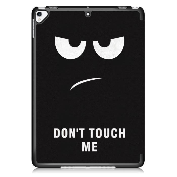 Bild 3, iPad 10.2 2019/2020/2021 Fodral Tri-Fold Dont Touch Me