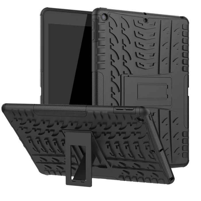 Bild 1, iPad 10.2 2019/2020/2021 Skal Rugged Kickstand Armor Svart