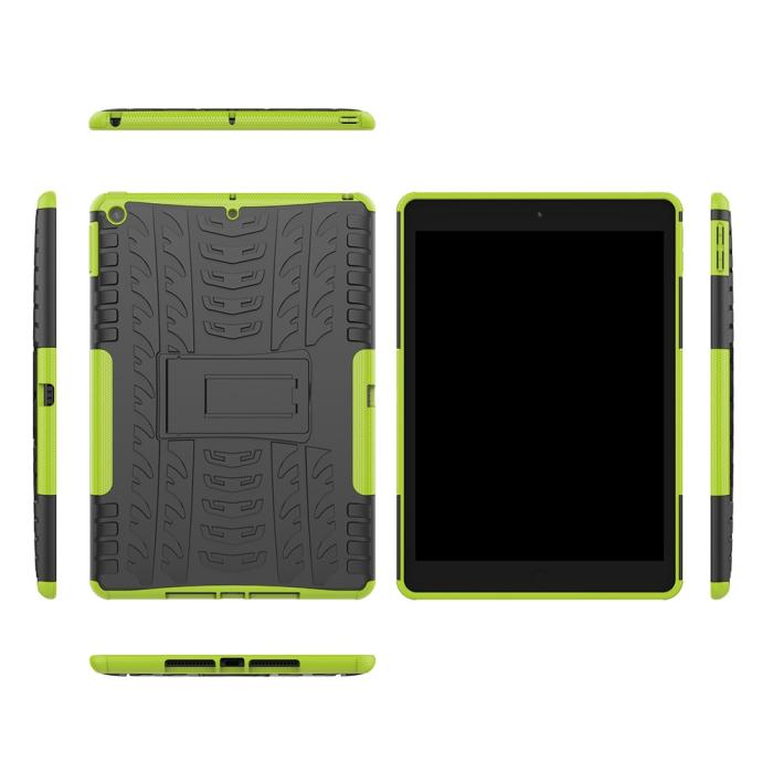 Bild 2, iPad 10.2 2019/2020/2021 Skal Rugged Kickstand Armor Grön