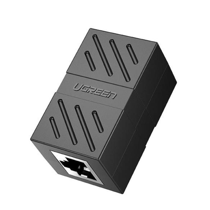 Bild 1, UGREEN Cat7 RJ45 Nätverksadapter Svart