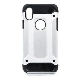 iPhone X/Xs - Shockproof Armor Hybrid Skal - Silver