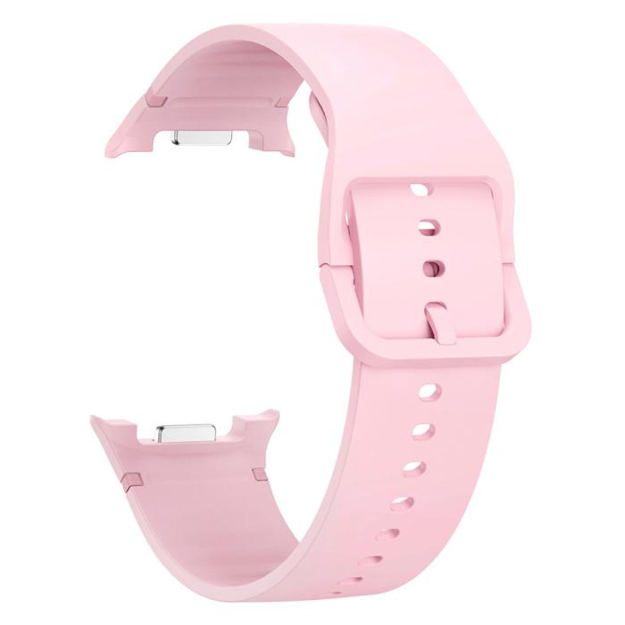 Bild 2, KALEBOL Galaxy Watch 8 46/44/40 mm Armband Silikon Rosa